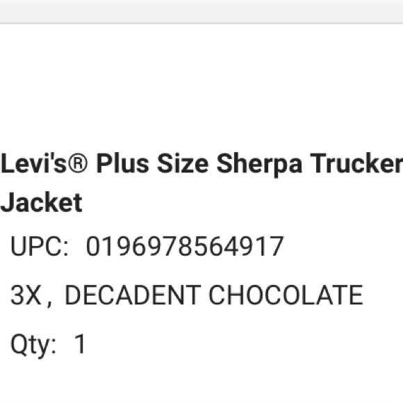 Levi’s Sherpa corduroy trucker jacket - Picture 8 of 8